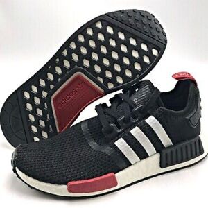 Adidas NMD_R1 Black Power Red Sneakers